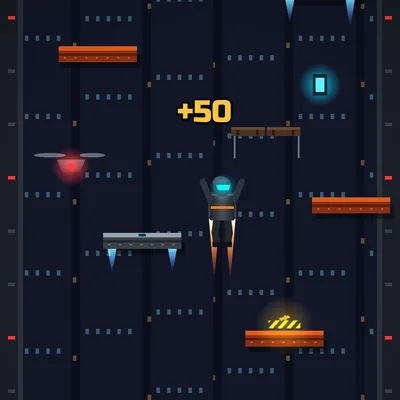 Spiel Wolkenkratzer-Jetpack