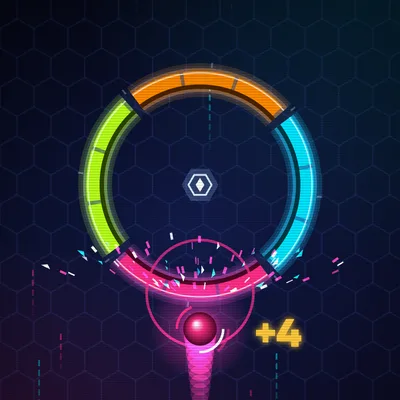 Spiel Neon-Kugel