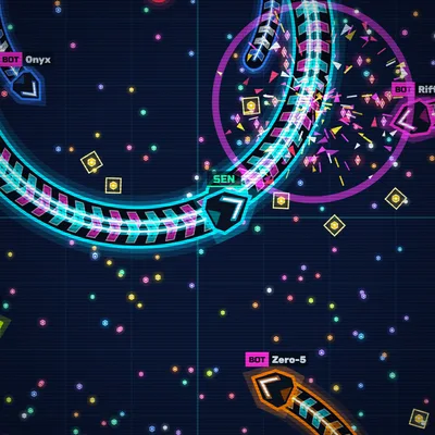 Spiel Neon-Schlange.io