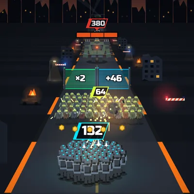 Spiel Zombie-Armee-Lauf